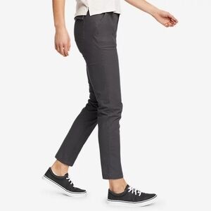 Eddie Bauer Ripstop Adventure Ankle Pants. 14P Carbon